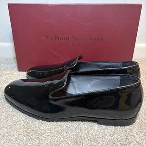 To Boot New York Lucca Patent Leather Formal Shoes Size 9 RETAIL $395